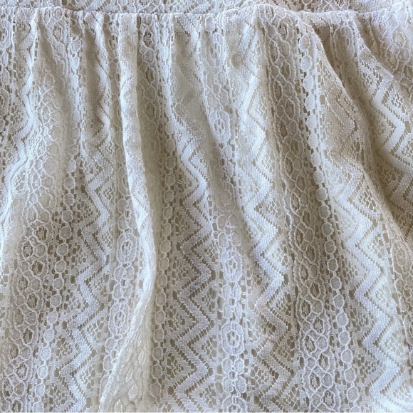 Volcom ecru lacy dress - Picture 9 of 10